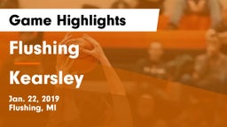 Flushing  vs Kearsley  Game Highlights - Jan. 22, 2019
