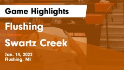 Flushing  vs Swartz Creek  Game Highlights - Jan. 14, 2022