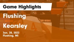 Flushing  vs Kearsley  Game Highlights - Jan. 28, 2022