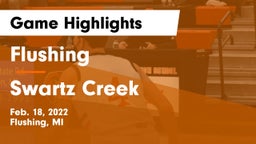 Flushing  vs Swartz Creek  Game Highlights - Feb. 18, 2022