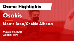 Osakis  vs Morris Area/Chokio-Alberta Game Highlights - March 12, 2021