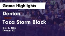 Denton  vs Taca Storm Black Game Highlights - Oct. 7, 2023