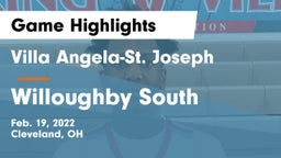 Villa Angela-St. Joseph  vs Willoughby South  Game Highlights - Feb. 19, 2022