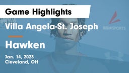 Villa Angela-St. Joseph  vs Hawken  Game Highlights - Jan. 14, 2023