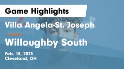 Villa Angela-St. Joseph  vs Willoughby South  Game Highlights - Feb. 18, 2023