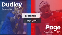 Matchup: Dudley vs. Page  2017