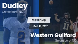 Matchup: Dudley vs. Western Guilford  2017