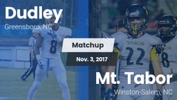 Matchup: Dudley vs. Mt. Tabor  2017