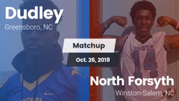 Matchup: Dudley vs. North Forsyth  2018