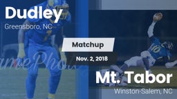 Matchup: Dudley vs. Mt. Tabor  2018