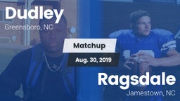 Matchup: Dudley vs. Ragsdale  2019