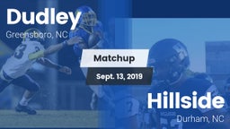 Matchup: Dudley vs. Hillside  2019