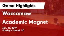 Waccamaw  vs Academic Magnet Game Highlights - Jan. 15, 2019