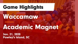 Waccamaw  vs Academic Magnet  Game Highlights - Jan. 21, 2020