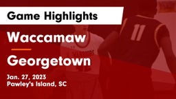 Waccamaw  vs Georgetown  Game Highlights - Jan. 27, 2023