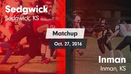 Matchup: Sedgwick  vs. Inman  2016
