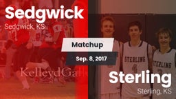 Matchup: Sedgwick  vs. Sterling  2017