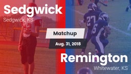 Matchup: Sedgwick  vs. Remington  2018