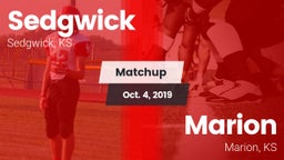 Matchup: Sedgwick  vs. Marion  2019