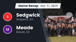Recap: Sedgwick  vs. Meade  2019