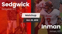 Matchup: Sedgwick  vs. Inman  2019