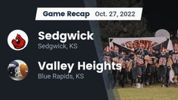 Recap: Sedgwick  vs. Valley Heights  2022