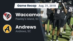 Recap: Waccamaw  vs. Andrews  2018