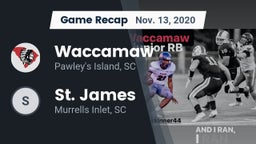 Recap: Waccamaw  vs. St. James  2020