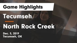 Tecumseh  vs North Rock Creek  Game Highlights - Dec. 3, 2019