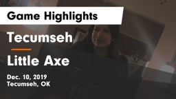 Tecumseh  vs Little Axe  Game Highlights - Dec. 10, 2019