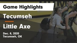 Tecumseh  vs Little Axe  Game Highlights - Dec. 8, 2020