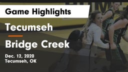 Tecumseh  vs Bridge Creek  Game Highlights - Dec. 12, 2020