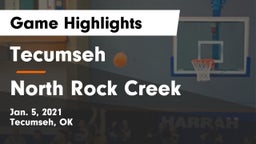 Tecumseh  vs North Rock Creek  Game Highlights - Jan. 5, 2021