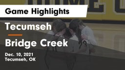 Tecumseh  vs Bridge Creek  Game Highlights - Dec. 10, 2021