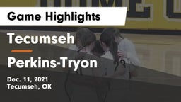 Tecumseh  vs Perkins-Tryon  Game Highlights - Dec. 11, 2021