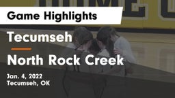 Tecumseh  vs North Rock Creek  Game Highlights - Jan. 4, 2022