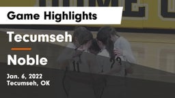 Tecumseh  vs Noble  Game Highlights - Jan. 6, 2022