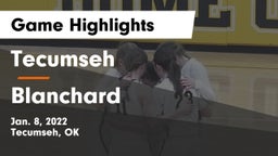 Tecumseh  vs Blanchard   Game Highlights - Jan. 8, 2022