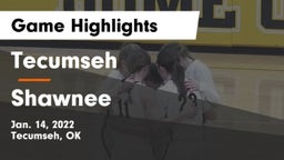 Tecumseh  vs Shawnee  Game Highlights - Jan. 14, 2022