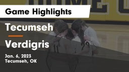 Tecumseh  vs Verdigris Game Highlights - Jan. 6, 2023