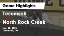 Tecumseh  vs North Rock Creek  Game Highlights - Jan. 20, 2023