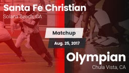 Matchup: Santa Fe Christian vs. Olympian  2017