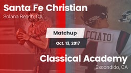 Matchup: Santa Fe Christian vs. Classical Academy  2017