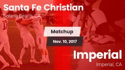 Matchup: Santa Fe Christian vs. Imperial  2017