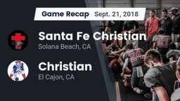 Recap: Santa Fe Christian  vs. Christian  2018