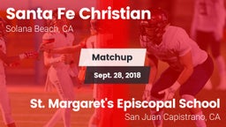 Matchup: Santa Fe Christian vs. St. Margaret's Episcopal School 2018