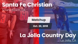 Matchup: Santa Fe Christian vs. La Jolla Country Day  2018