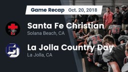 Recap: Santa Fe Christian  vs. La Jolla Country Day  2018