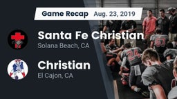 Recap: Santa Fe Christian  vs. Christian  2019