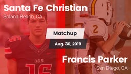 Matchup: Santa Fe Christian vs. Francis Parker  2019